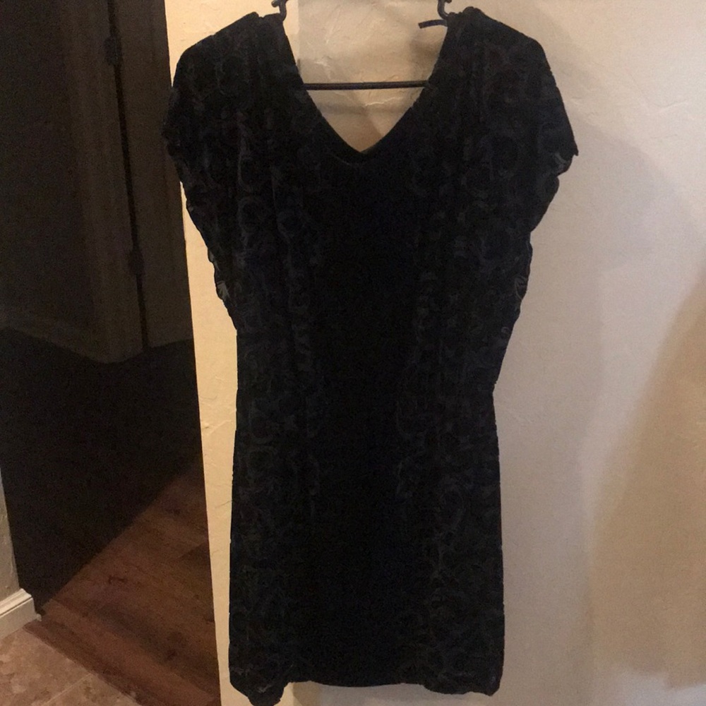 White House Black Market Velvet Dress